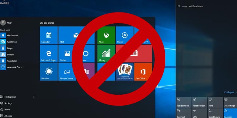 Chiusura forzata programmi Windows 10