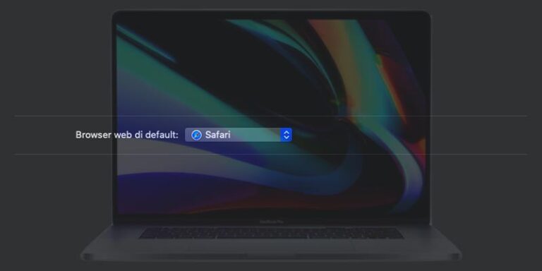 cambiare browser predefinito su Mac
